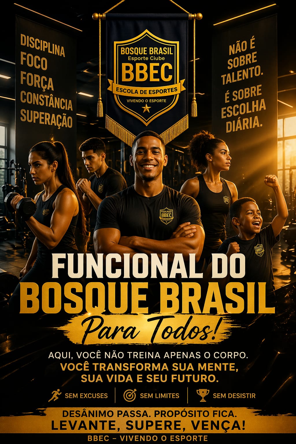 Funcional do Bosque Brasil — Para Todos